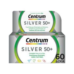 Centrum Silver 50+ Βιταμίνη για το Ανοσοποιητικό 60 ταμπλέτες